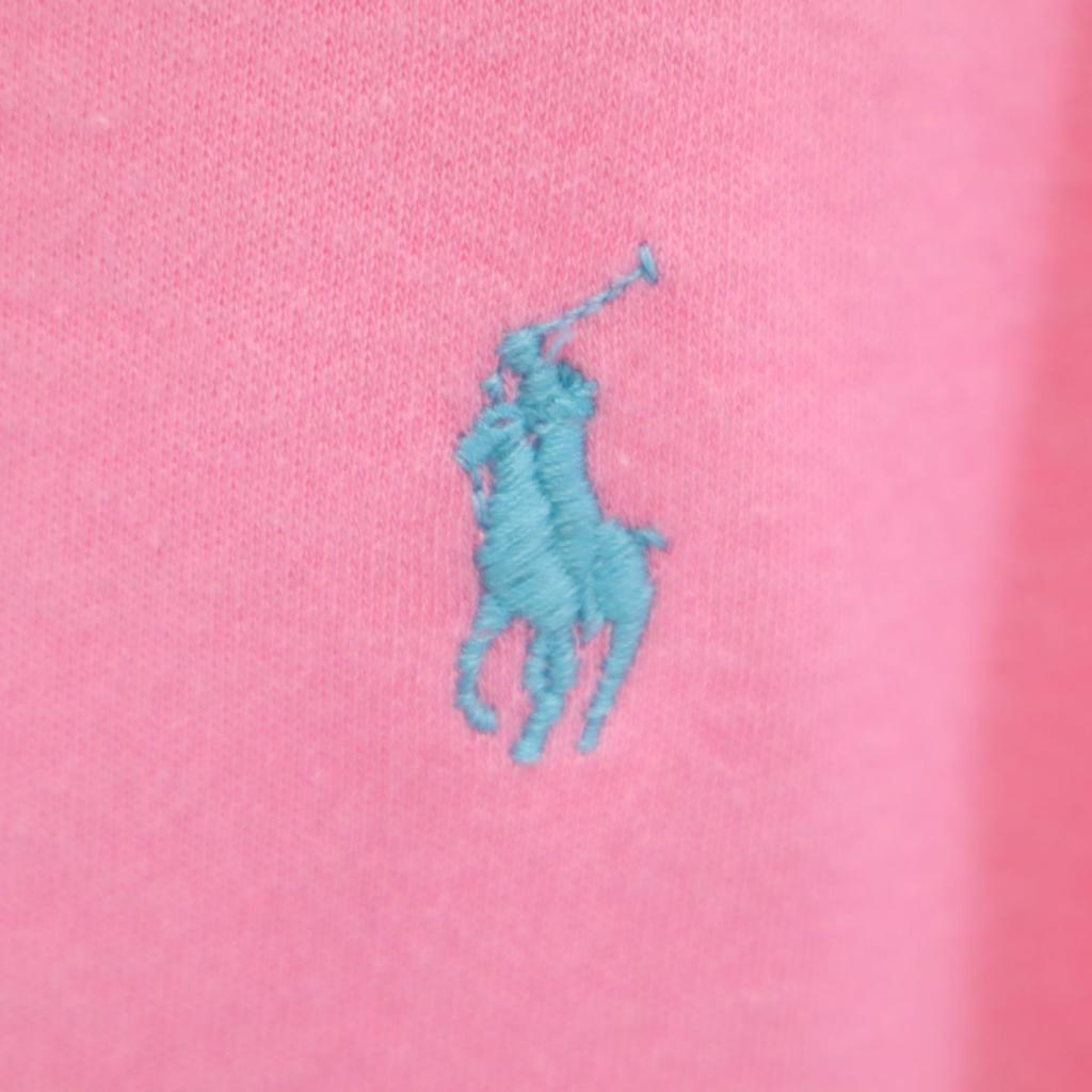 RALPH LAUREN COUNTRY 80s 90s Polo Country Short Sleeve Polo Shirt S Pink Men's Used