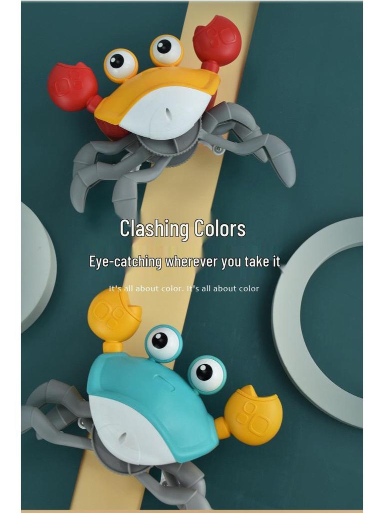 Electric Music Induction Escape Crab - Children's Somatosensory Remote Control Toy