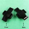 1 STuks Zwart Aluminiumlegering Deursluiting Slot Frame Bevestigingsaccessoires geschikt voor 3030 4040 4545 Europese Standaard Aluminium Profiel