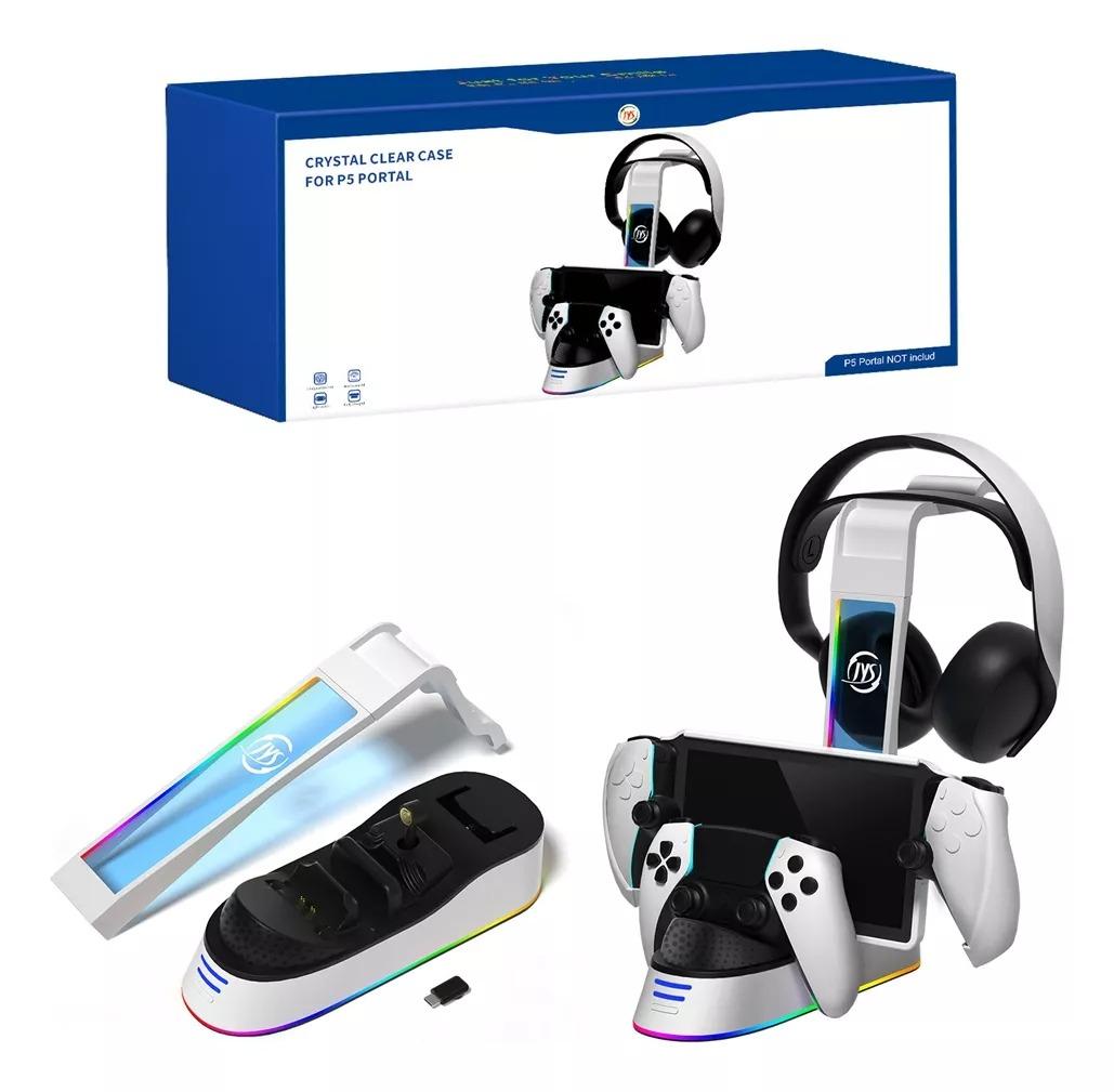 Для PlayStation PS5 Portal Remote Player Зарядное устройство для док-станции Гарнитура — фото 13