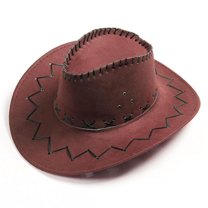 Fashion Simple Kids Cowboy Hat Western Child Cowgirl Hats Halloween & Birthday Costumes Accessories Holiday Decorations