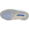 Jordan Air Jordan 3 Mid Top Children's Basketball Shoes White Blue Children Aged 3 7 Years Old DM0966-101