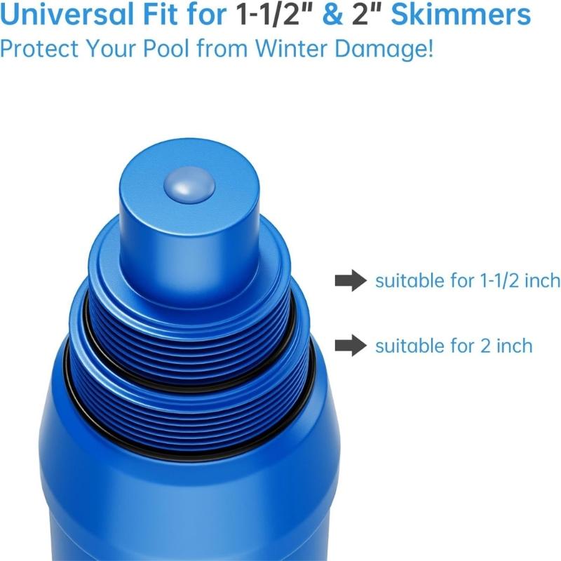 Pool Skimmer Plug Pool Skimmer Cover Pool Expansion Absorber Winter Protections Swimming Pool Accessories Enduring