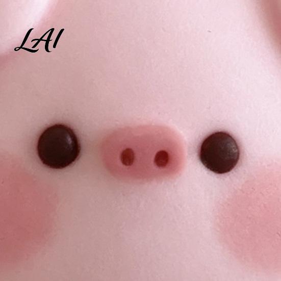Office Message Board Accessories 2Pcs Pink Pig Head Refrigerator Magnet Resin Cartoon Magnetic Decorative Animal Magnets Decoration Memo Note Photo