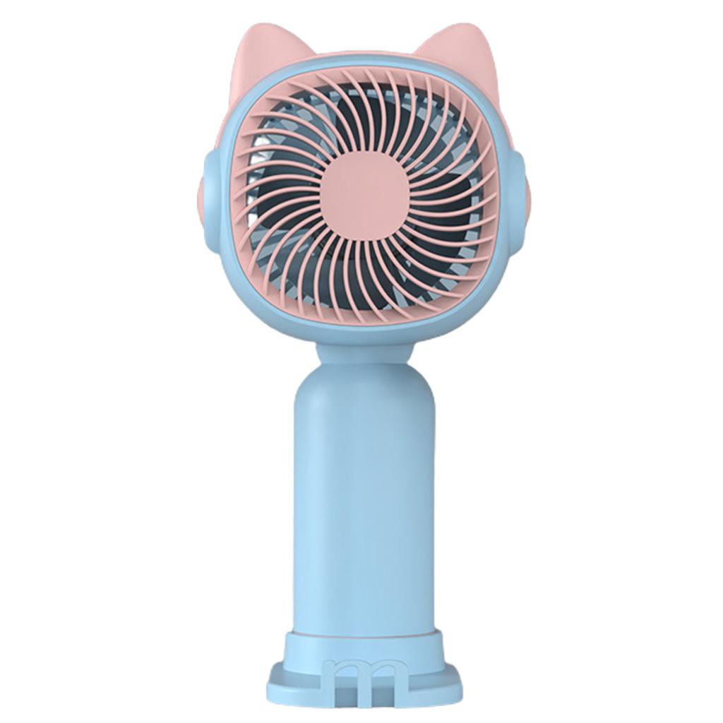 Cooling Fan 1pcs 7*4.3*15.5 Built-in Battery Charging Phone Cute Fan Fashionable Handheld Plastic High Quality