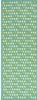 Hamamonyo Tenugui Hand Parakeet Arrangement Emerald Green (Japanese Towel) - -