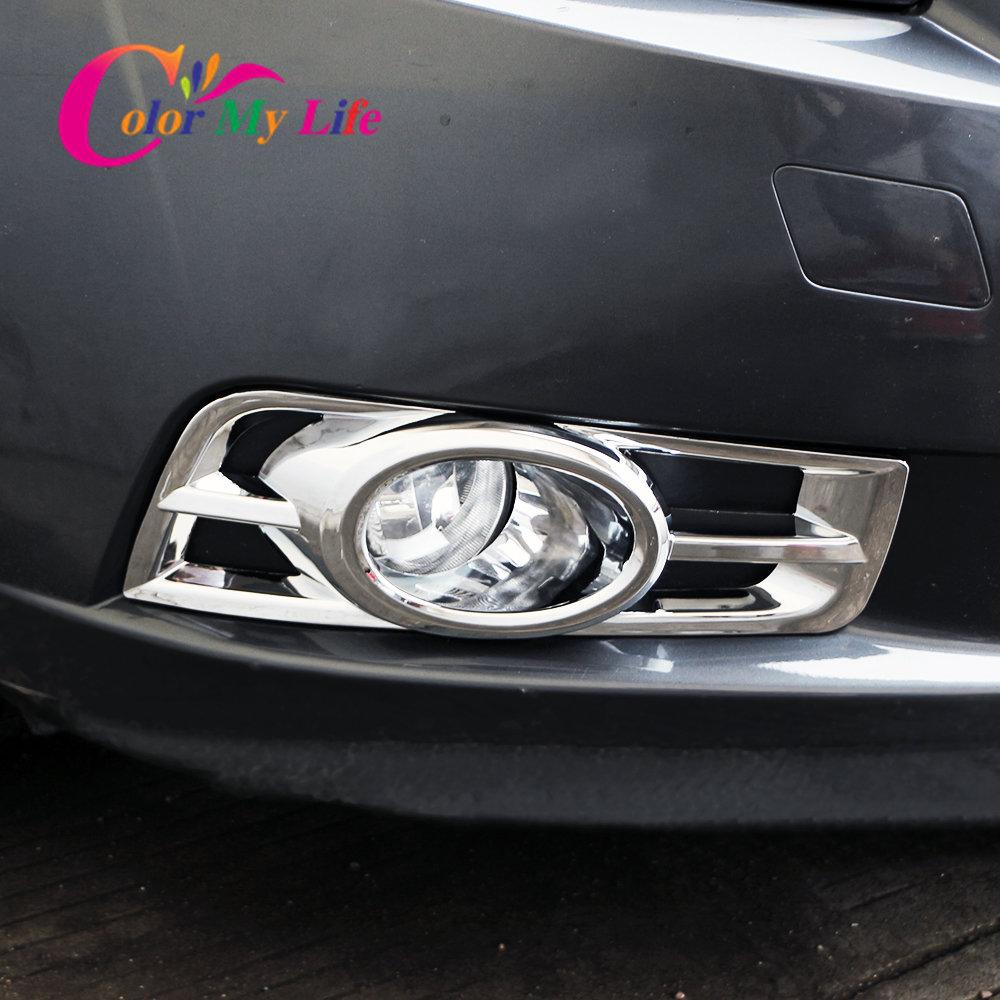 

Наклейка на автомобиль Color My Life, накладка на передние противотуманные фары, чехлы для противотуманных фар, чехол для Ford Chevrolet Cruze 2009-2016, Стайлинг автомобиля