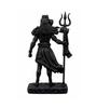 TreegoArt Statuetta Bholenath Mahadev Nera Fatta a Mano da Appoggio per Stanza delle Preghiere, Tempio di Casa e Ufficio - Altezza 4,5 Pollici (circa)