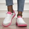 TUINANLE Modische flache Schnür-Freizeitschuhe für Damen, Trendige Freizeit-Sneaker