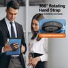 For iPad Air 13 (2025) M3 A3268/(2024) M2 Case Kickstand PC + TPE Tablet Cover with Hand Strap and Shoulder Strap