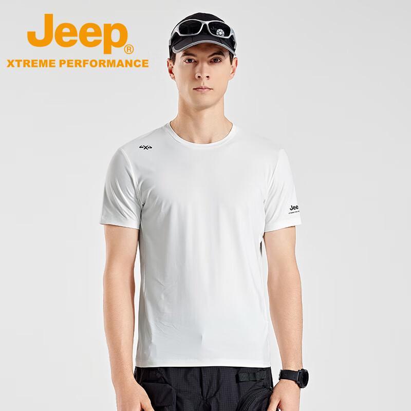 Jeep Men s UV Protection Quick-Dry Athletic T-Shirt M