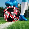 River Plate Soccer Ball Size 5 Colorful Machine Stitched PVC Competition Ready Durable High-Bounce