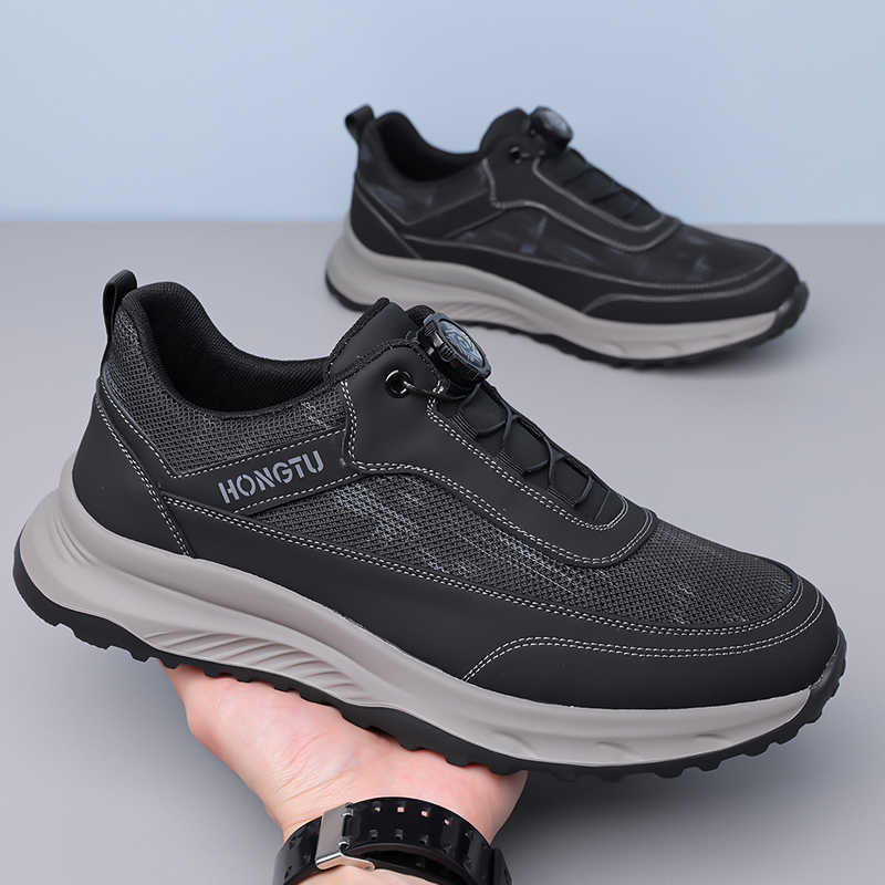 Rubber Sole High Sole Men's Shoes Quality Sneakers Breathable Tennis Man Blue Shoes Sport Best-selling Shose Tennes Class