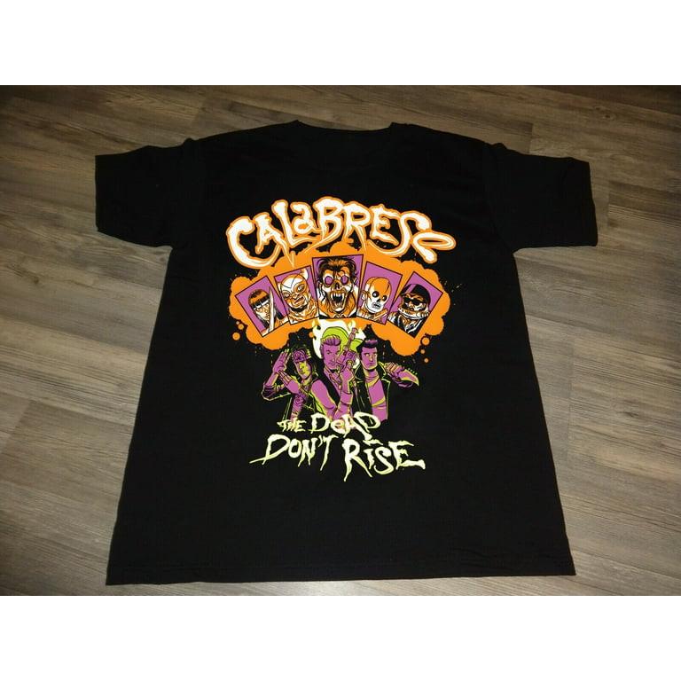 Винтаж Калабрийская группа The Dead Don t Rise Черный S to 5XL Унисекс Рубашка PN394 Унисекс Футболка M