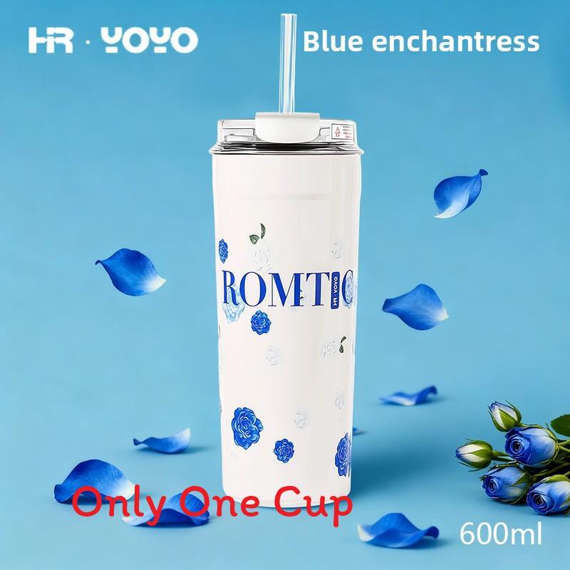 

Stainless Steel Vacuum Coffee Cup With Leakproof Lid And Portable Design For Commuters синий