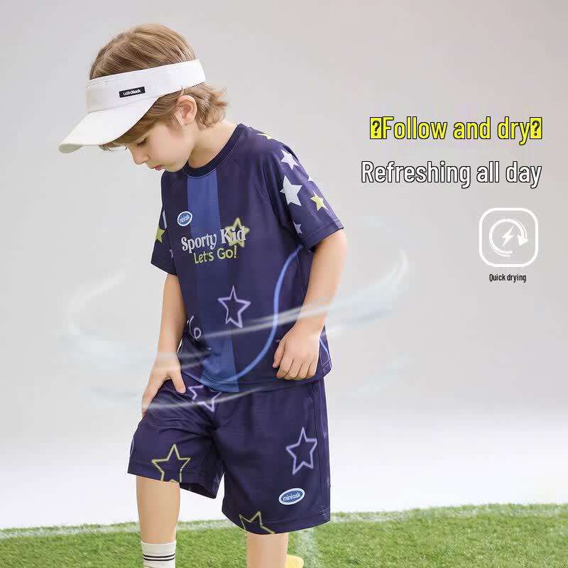 ASK JUNIOR Boys  Quick-Dry Athletic Set 110