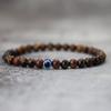 Simple Style 6mm Stone Bracelet For Men Turkey Evil Eyes Braclet White Blue Red Howlite Beaded Braslet Meditation Healing Joias