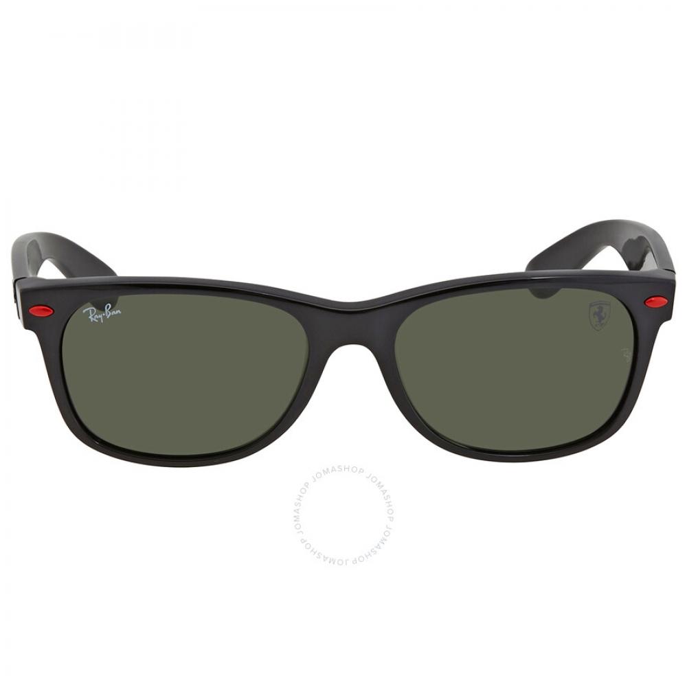 

Солнцезащитные очки унисекс Ray Ban Scuderia Ferrari Green Classic G 15 Square RB2132M F60131 55