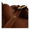Coach Bleecker 28 Beuteltasche Mit Metallbeschlägen Damen Umhängetasche Warmbraun CCC24-B4WBR