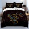 Dynamic Motorcycle Stunt Set Design  Kid'S And Adults' Bedroom Decor, Exquisite Three-Piece Bedding Set Gift