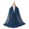 New Malaysia-Indonesia Pearl Chiffon Gypsy Hot Diamond Headscarf, Spring and Summer Long Ladies Hijab Scarf