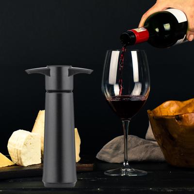 1 Set Vacuum Pump Convenient Wine Saver Pump Tool Leak-proof Sealing Wine Bottle Stoppers for Home Bar