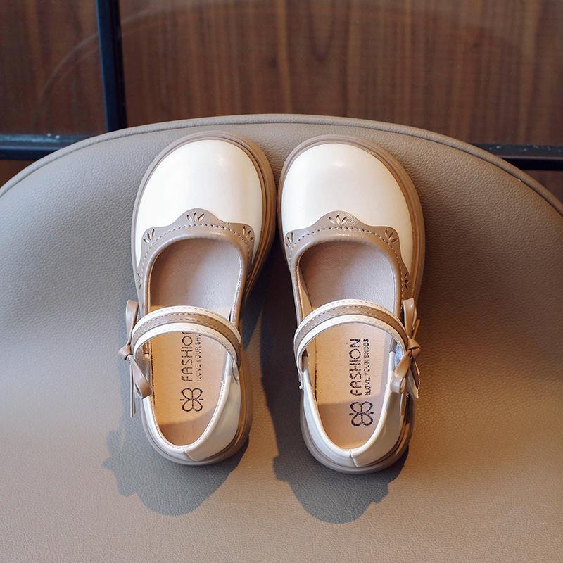 Autumn New Little Girl Retro Princess Shoes Fashion Doug Shoes