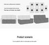 Durable Cotton Linen Sofa Cover - Anti-Scratch Protector for Electric Recliner