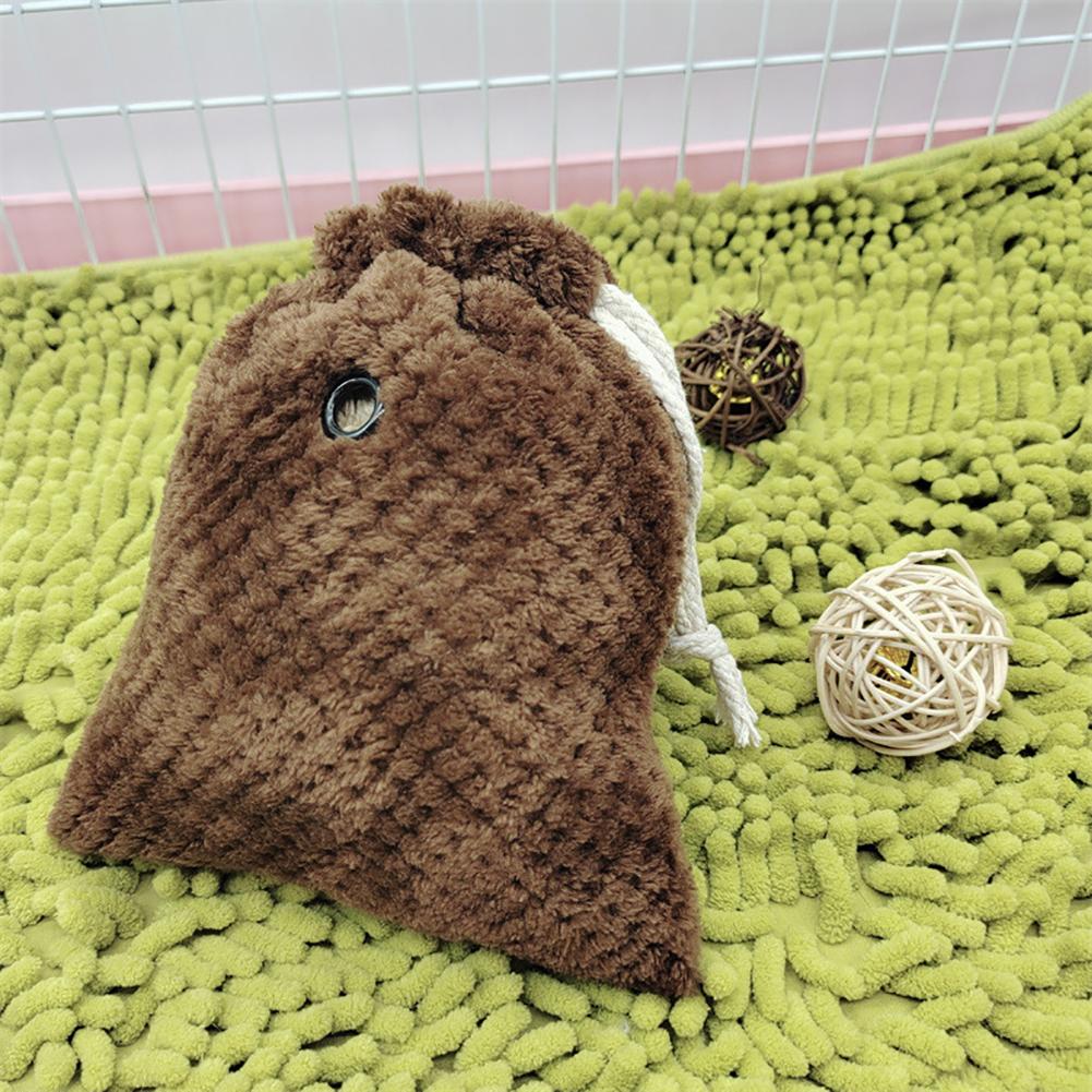 Mini Portable Carrier Bag Comfortable Breathable Drawstring Design Outing Bag For Hamster Chinchilla