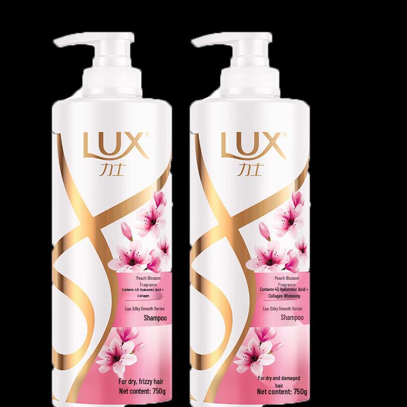 LUX Spring Peach Blossom Limited Edition Fragrant Shampoo (2x750G)