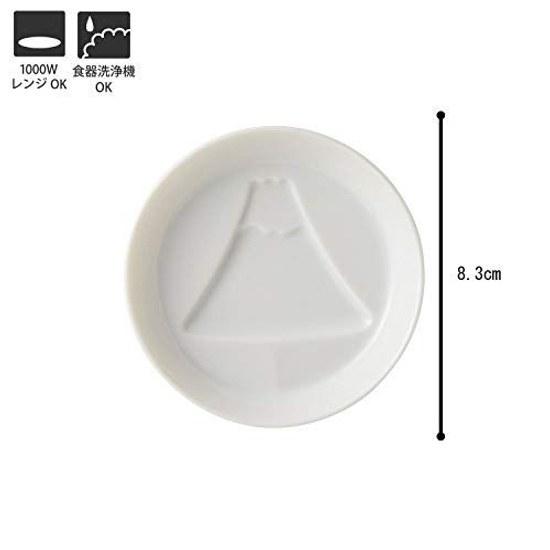 TAMAKI Plate Soy Sauce Small Dish Mount Fuji Diameter 8.3height 1.8cm Microwave Dishwasher Safe Made Japan T-867242
