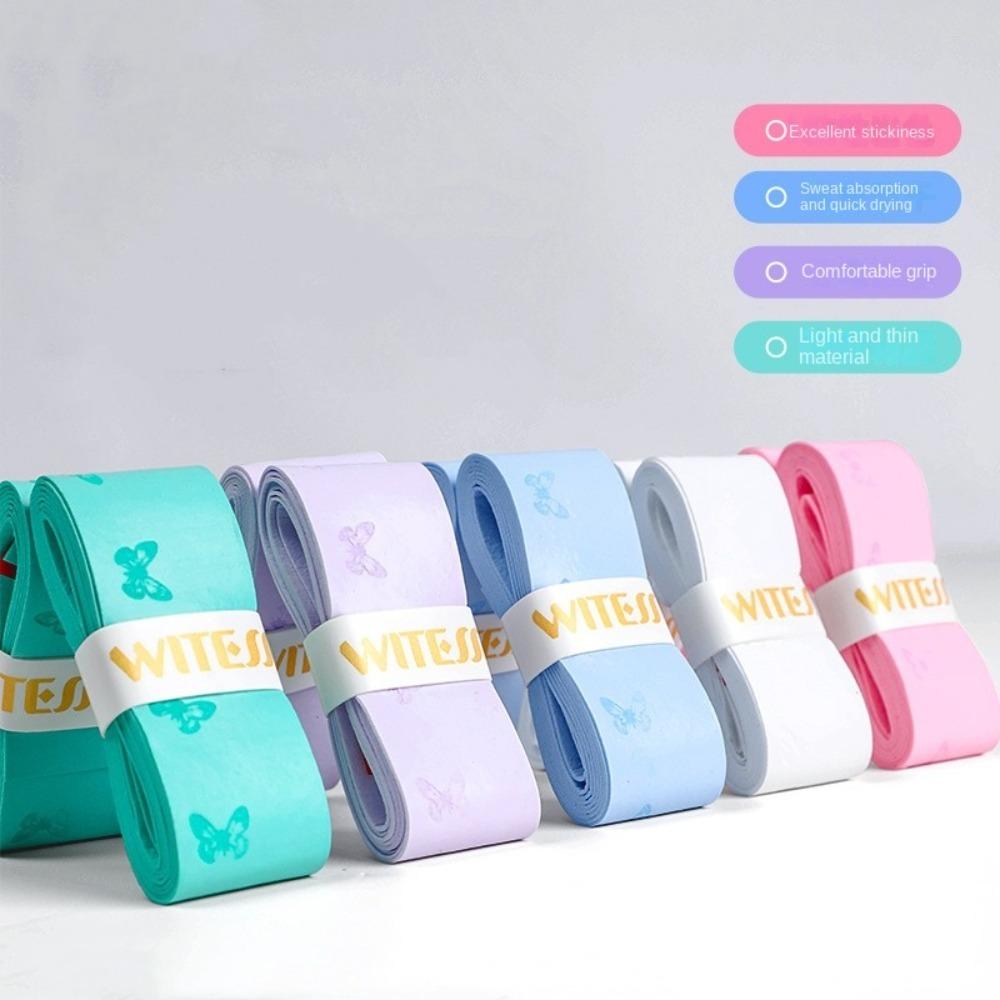 3 Pcs Sweat Absorption Tennis Overgrip Non-slip Fishing Rod Grip Tape  Racket