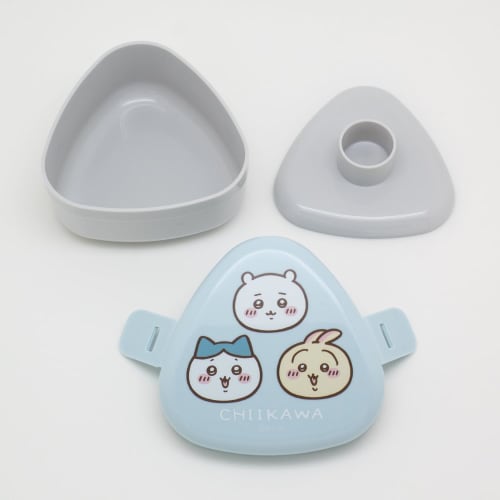 OSK Onigiri Case, Antibacterial Bento Box, 290ml, Chiikawa CKW No.4, with Pressed Mold, Microwave Safe, LS-20, Made in Japan
