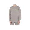 Calvin Klein Future Shift Letter Embroidered Crew Neck Loose Long Sleeve Sweatshirt Men sweatshirt Satellite-Gray NM2458-PET