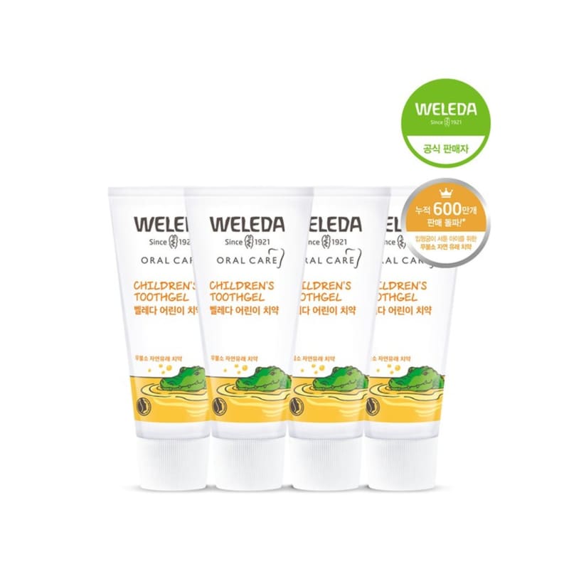 4 x 50ml children s toothpastes