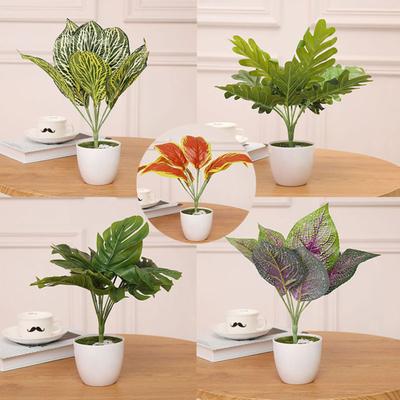 Useful Artificial Green Plant No Water Need Eco-friendly Decorative