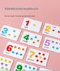 Montessori Educational Number Clip Beads - Early Math Color Matching Puzzle for Kids