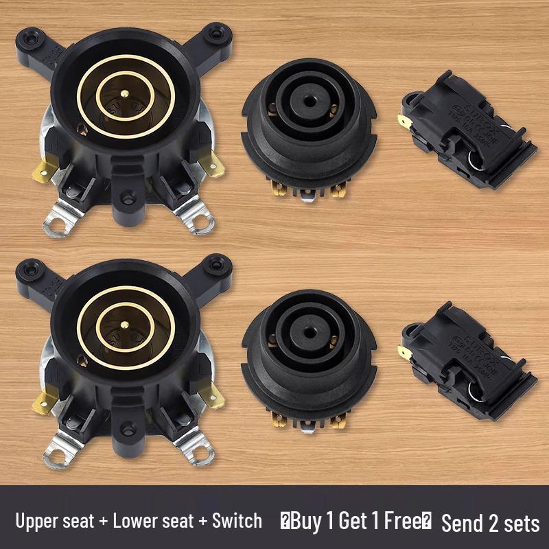 

Полный набор аксессуаров для электрического чайника с переключателем двойного контроля температуры и гнездом-соединителем
