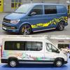Car Stickers For Volkswagen VW Caravelle Multivan California Transporter T3 T4 T5 T6 Accessories Camper Van Mountain Vinyl Decal
