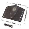Halloween Medieval Arm Bracer with Embossed Pattern Adult Role Play Renaissances Pirate Knight PU Pirate Wristband