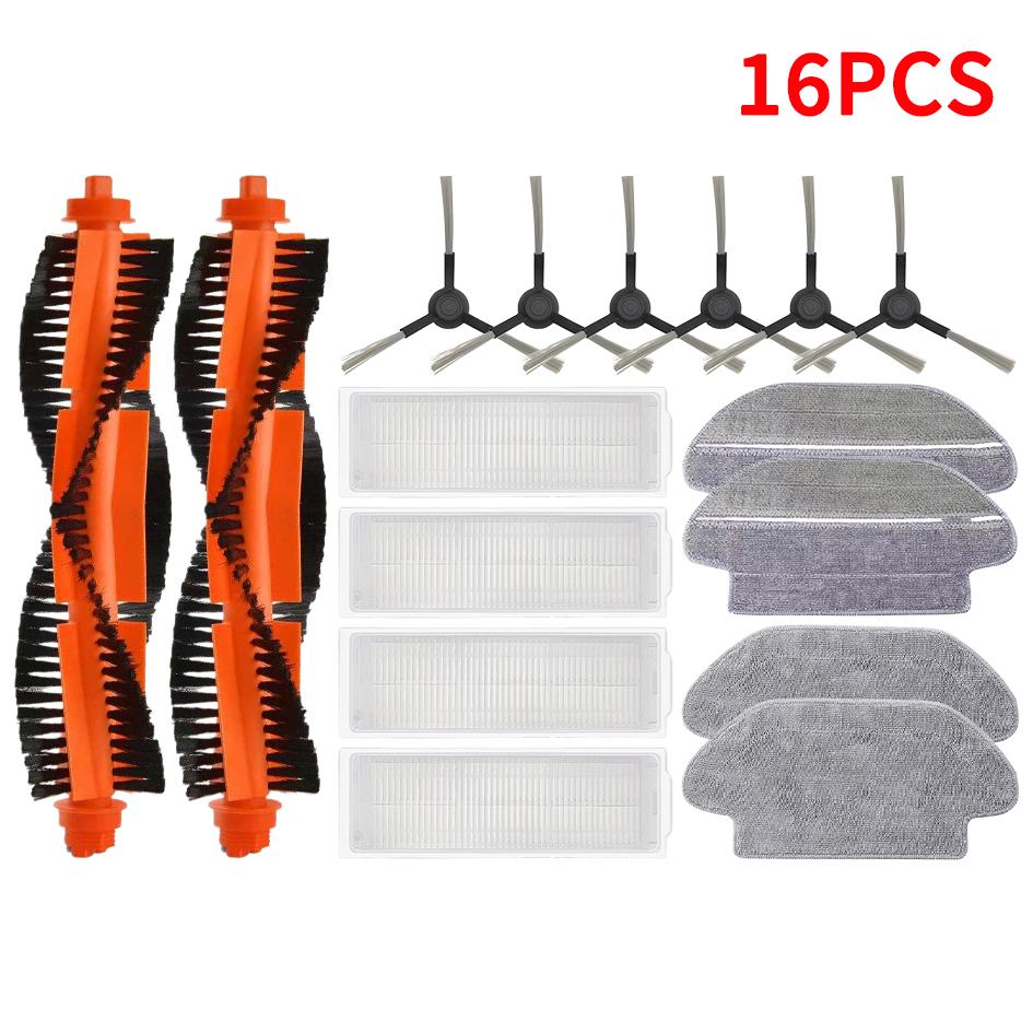 For Xiaomi Mi Robot Vacuum-Mop Pro STYTJ02YM Viomi V2 V3 SE Conga 3490 3690 Accessories Main Side Brush Hepa Filter Mop Parts