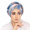 Muslimske kvinner Flette Hijab Turban Kemo Stretchlue Hodeplagg Islamsk Bonnet Hodeplagg Lue Dekkhatt