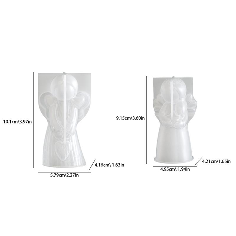 Silikonform Gießform Engel, 3D Silikonform Engel Silikonform Gips Für Gießform Engel Gießform