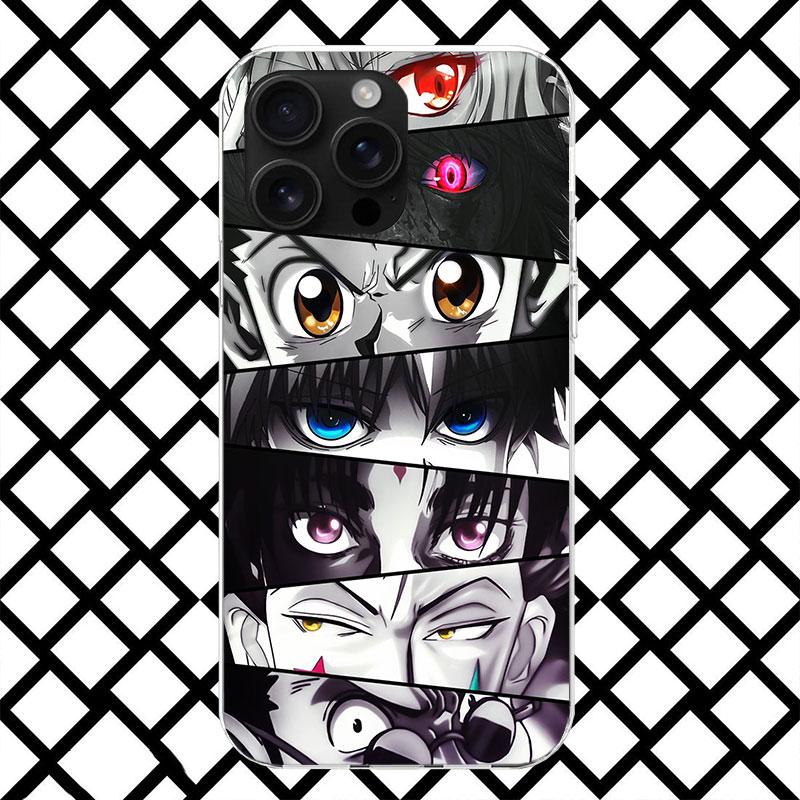 Hunter X HXH Anime Phone Case for iPhone 17 Air 16 16E 15 14 Plus 13 Mini 12 11 Pro Max 7 8 + SE 2020 Soft Cover Fundas 17 Air 1