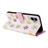 For Samsung Galaxy A06 4G Case RFID Blocking Flower Leather Phone Cover