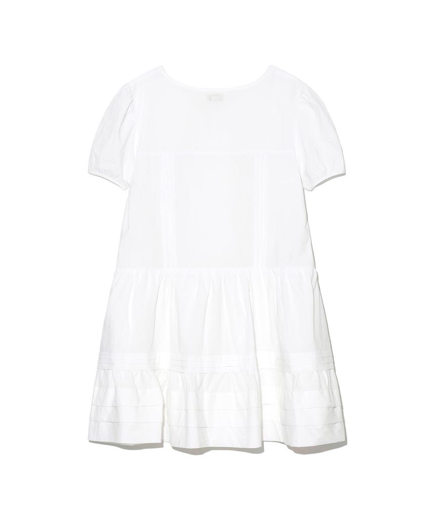 LEE Women Frill Mini Dress White