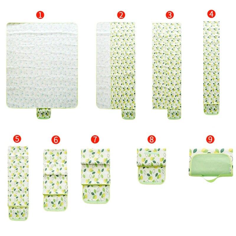 Picnic Mat Camping Hiking Outdoor Portable Beach Blanket Folding Camping Mat Thick Waterproof Lawn Cloth Camping Equipment Mat