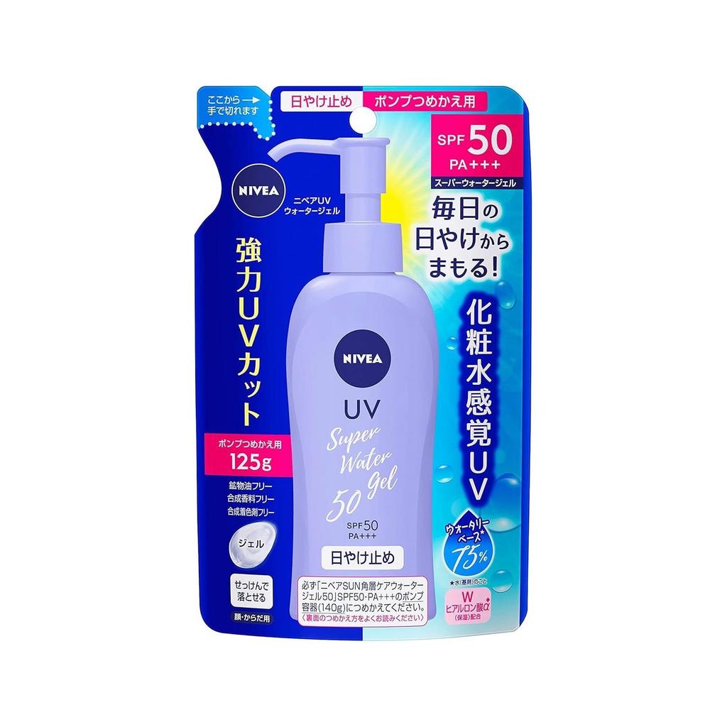 NIVEA Sun Protect Water Gel SPF50/PA+++ Refill 125g