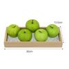 1PCS Artificial Green Apples Fake Fruit Kiwi Simulation Fruit Model for Home Kitchen Party Photoshoot Decoration