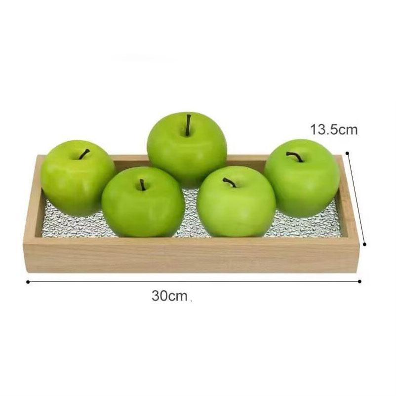 1PCS Artificial Green Apples Fake Fruit Kiwi Simulation Fruit Model for Home Kitchen Party Photoshoot Decoration